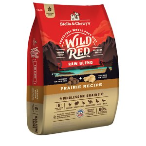 Stella & Chewy's Wild Red Raw Blend Wholesome Grains Prairie Recipe Dry Dog Food