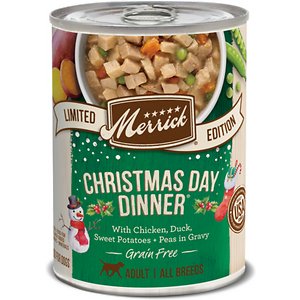 Merrick Seasonal Grain-Free Christmas Day Dinner Chicken