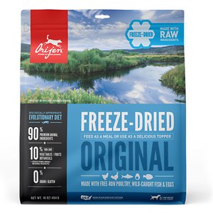 ORIJEN Original Grain-Free Freeze-Dried Dog Food & Topper