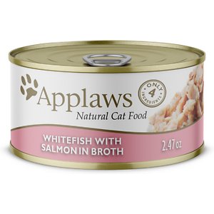 Image of Applaws Whitefish with Salmon in Broth Wet Cat Food