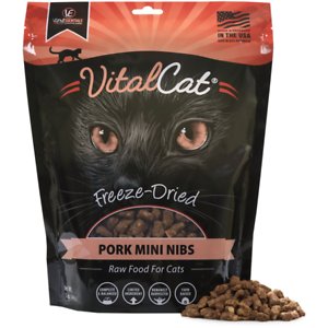 Image of Vital Essentials Pork Mini Nibs Freeze-Dried Raw Cat Food