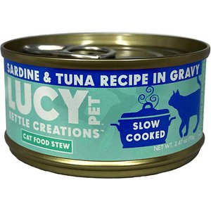 Lucy Pet Products Kettle Creations Sardine & Tuna Recipe in Gravy Wet Cat Food
