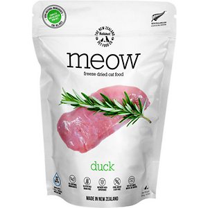 The New Zealand Natural Pet Food Co. Meow Duck Grain-Free Freeze-Dried Cat Food