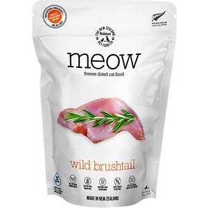 The New Zealand Natural Pet Food Co. Meow Wild Brushtail Grain-Free Freeze-Dried Cat Food
