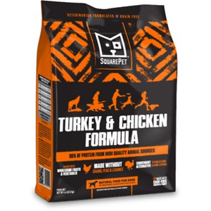 SquarePet Grain-Free Turkey & Chicken Formula Dry Dog Food