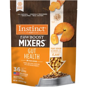 Instinct Boost Mixers Gut Health Recipe Grain-Free Frozen Dog Food Topper
