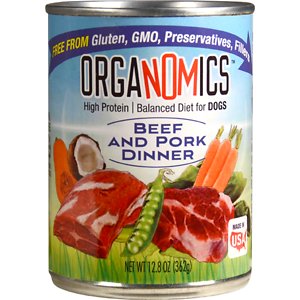OrgaNOMics Beef & Pork Dinner Grain-Free Pate Wet Dog Food