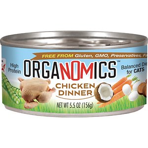 OrgaNOMics Chicken Dinner Grain-Free Pate Wet Cat Food