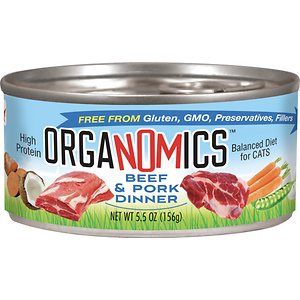 OrgaNOMics Beef & Pork Dinner Grain-Free Pate Wet Cat Food