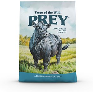 Taste of the Wild PREY Angus Beef Recipe Limited Ingredient Recipe Dry Dog Food