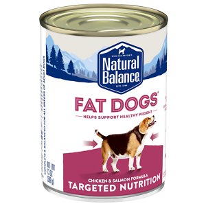 Image of Natural Balance Fat Dogs Chicken & Salmon Formula Targeted Nutrition Wet Dog Food
