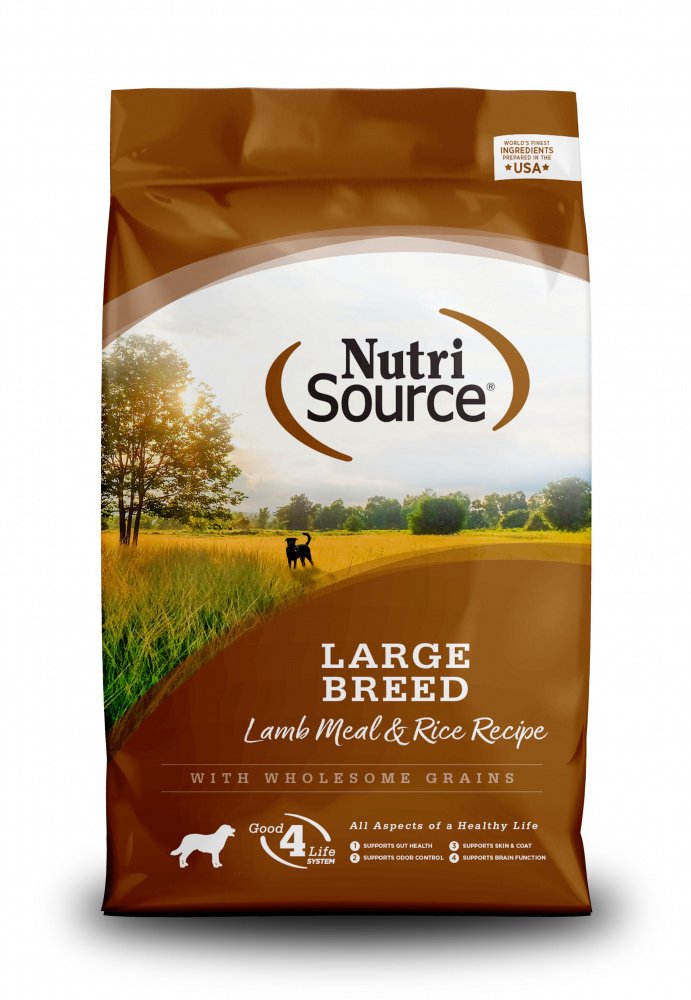 NutriSource Large Breed Adult Lamb  Rice Dry Dog Food