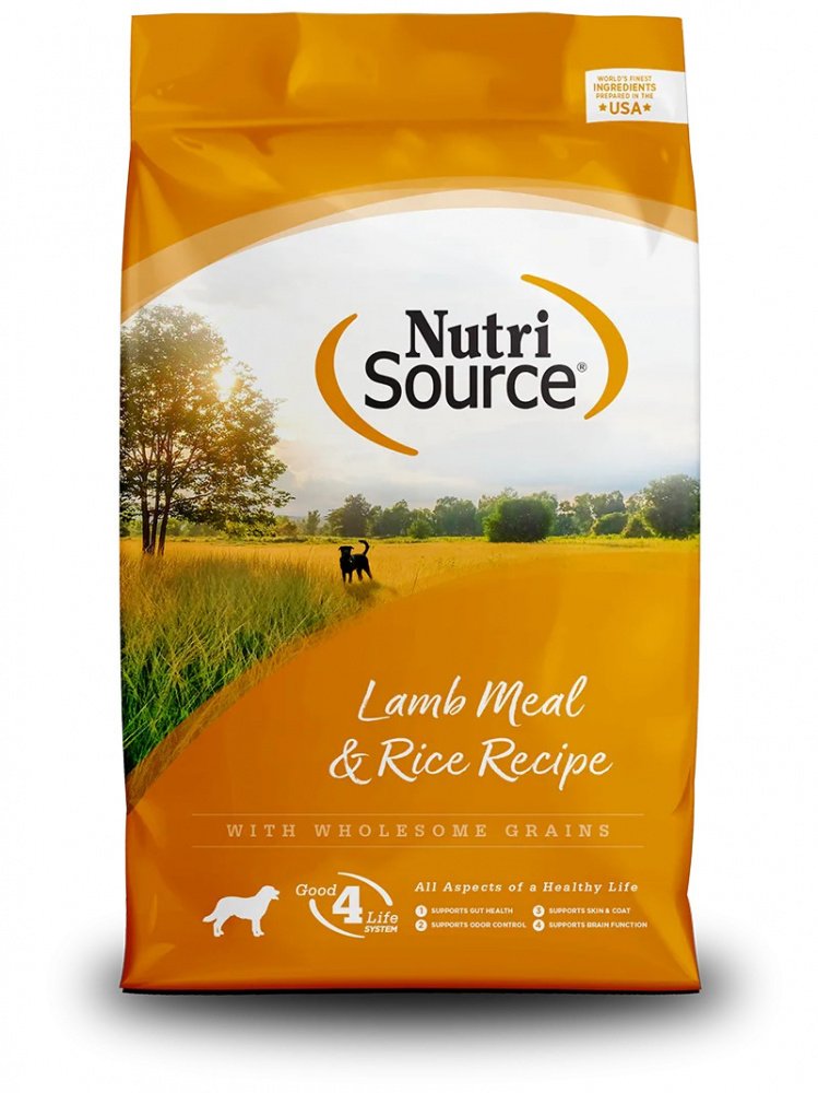 NutriSource Lamb Meal  Rice Dry Dog Food