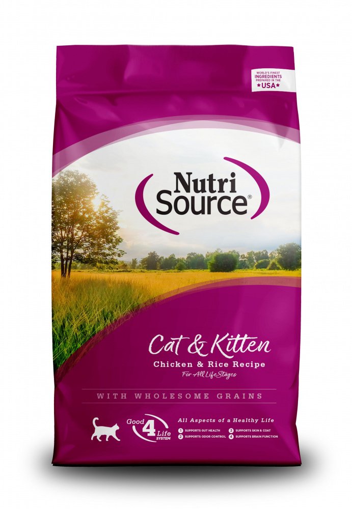 NutriSource Cat  Kitten Chicken  Rice Dry Cat Food