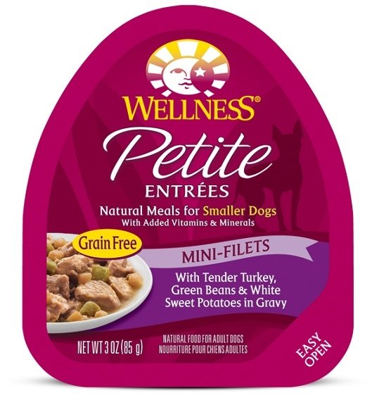 Image of Wellness Petite Entrees Mini-Filets Grain Free Tender Turkey Recipe Wet Dog Food