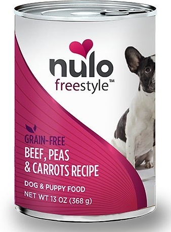 Nulo FreeStyle Grain Free Beef, Peas, & Carrots Recipe Canned Dog Food
