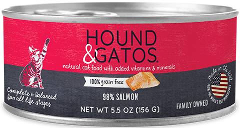 Hound & Gatos Pacific Northwest Salmon Recipe Canned Cat Food