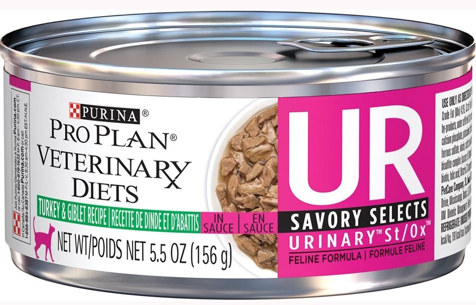 Purina Pro Plan Veterinary Diets UR (ST/OX) Turkey  Giblets Urinary Canned Cat Food