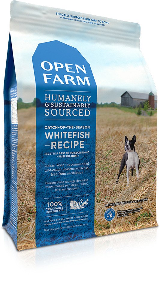 Open Farm Grain Free Catch of the Season Whitefish & Green Lentil Recipe Dry Dog Food