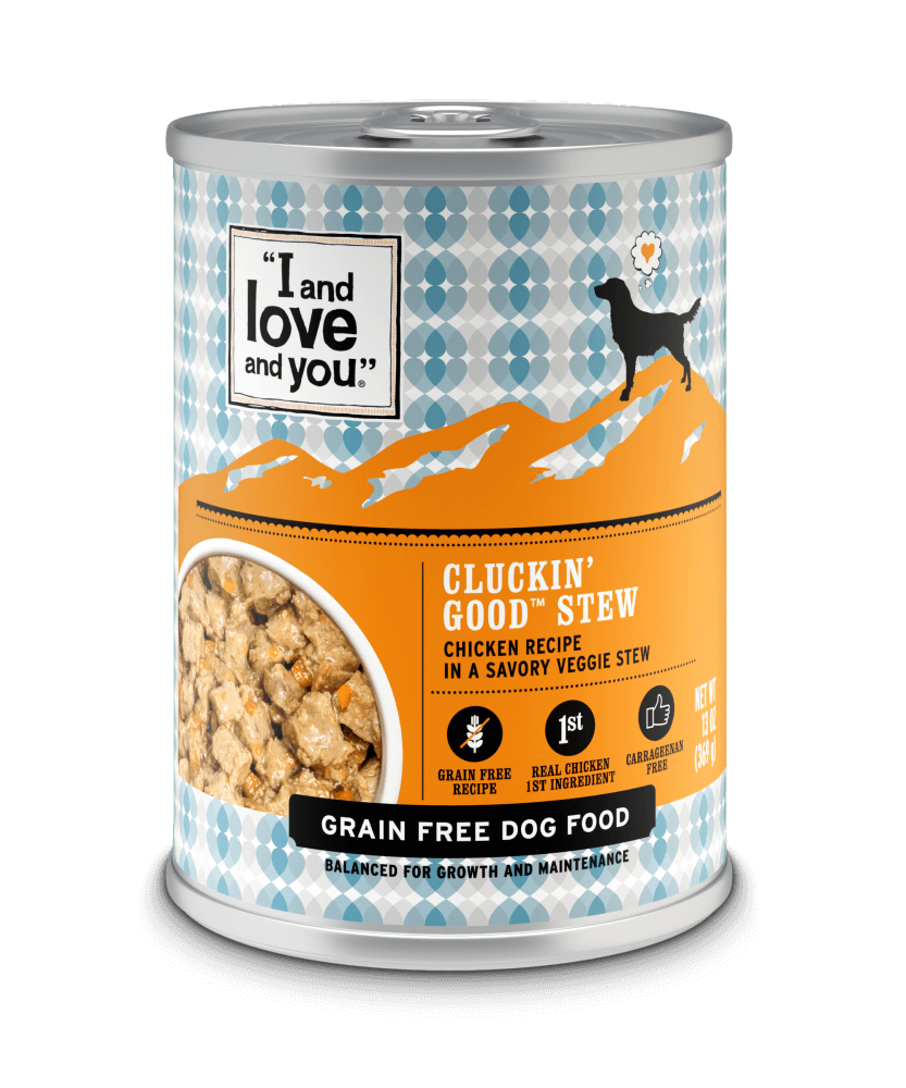 I & Love & You Grain Free Clucking Good Stew Canned Dog Food