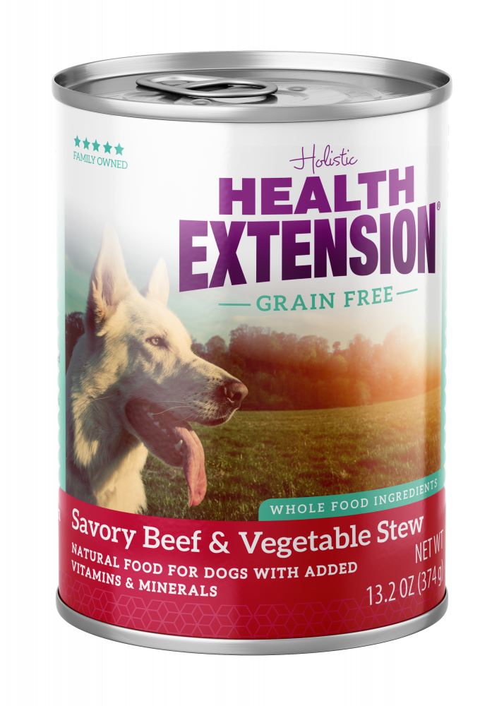 Health Extension Grain Free Savory Beef Stew Canned Dog Food
