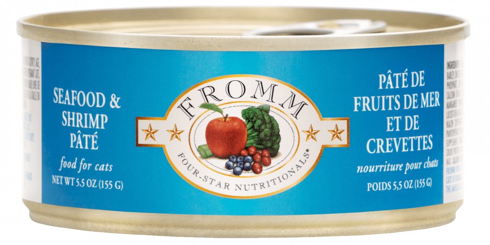 Fromm Four Star Seafood  Shrimp Pate Canned Cat Food