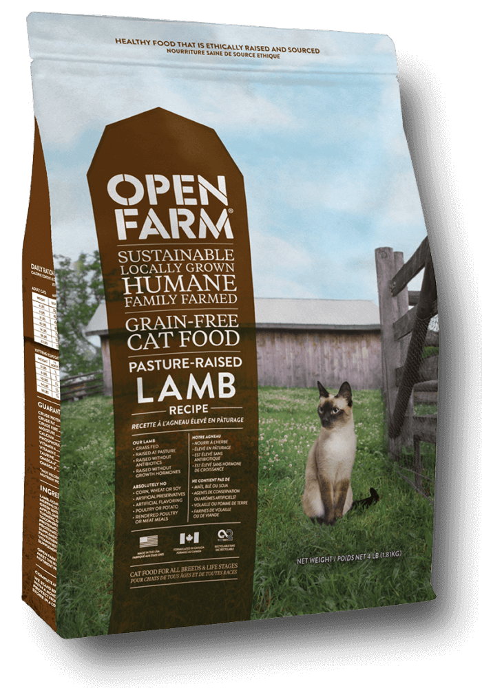 Open Farm Grain Free Pasture Raised Lamb Recipe Dry Cat Food