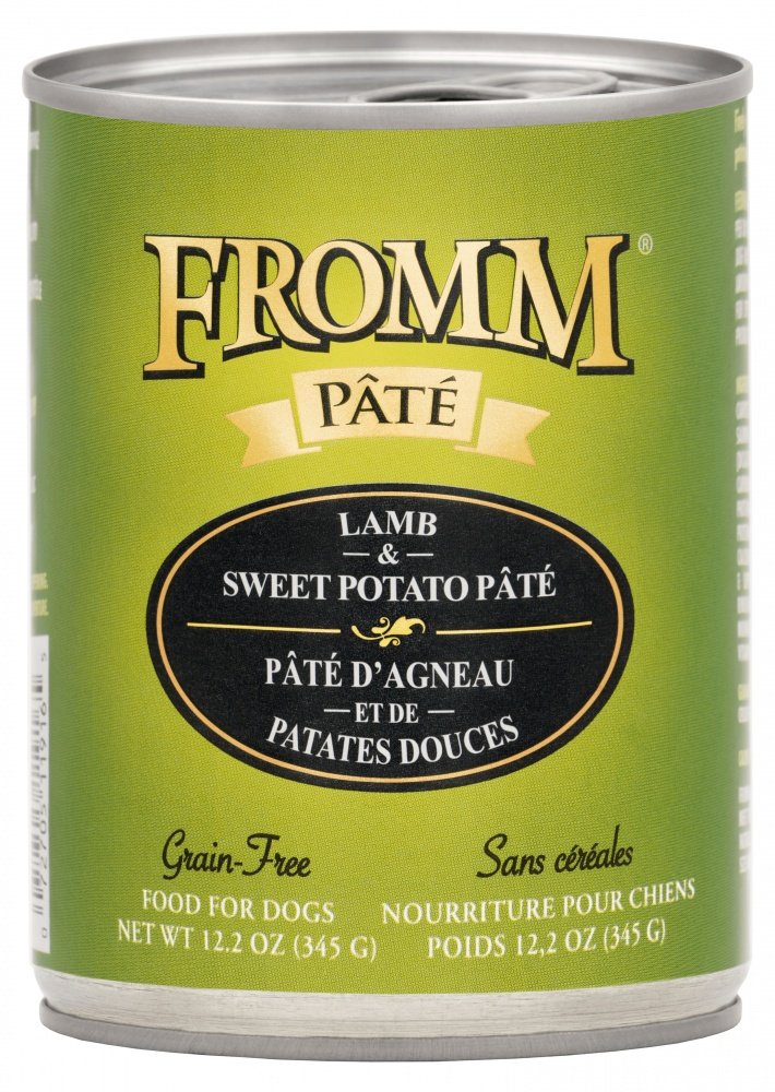 Fromm Grain Free Lamb  Sweet Potato Pate Canned Dog Food