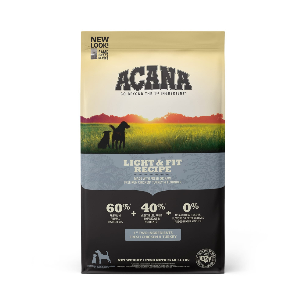 ACANA Light  Fit Formula Grain Free Dry Dog Food