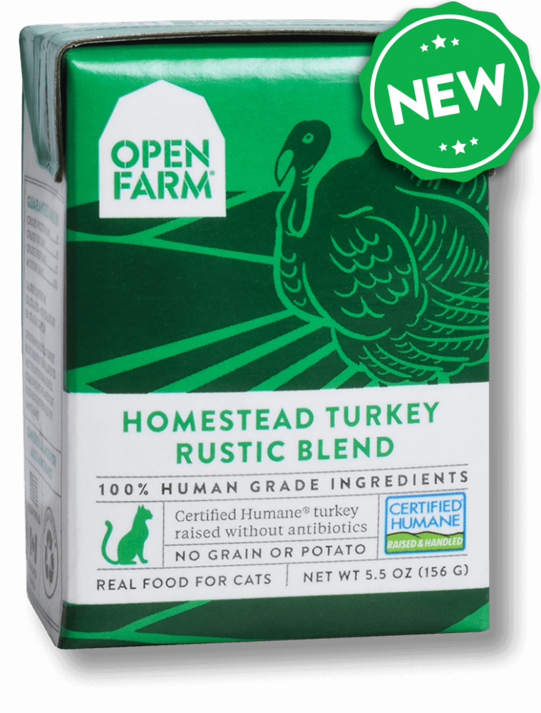 Open Farm Grain Free Homestead Turkey Recipe Rustic Blend Wet Cat Food