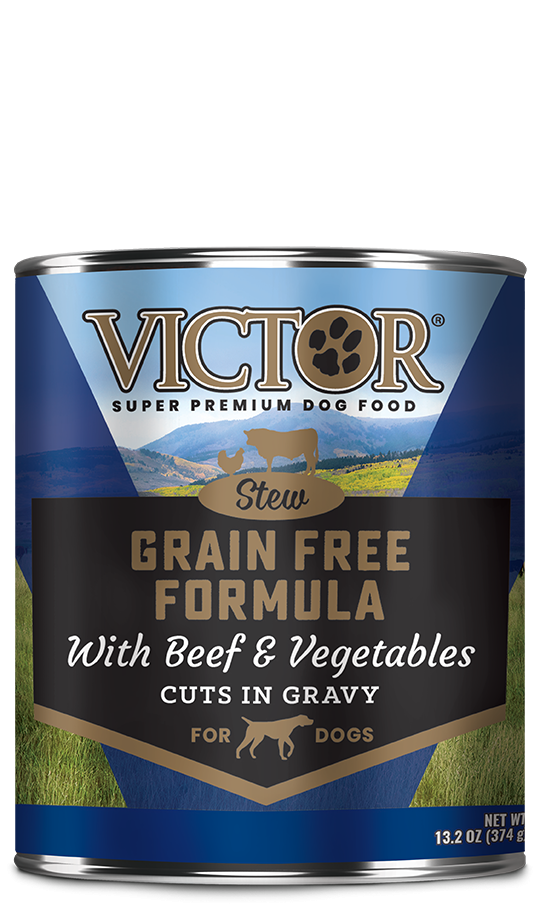 Victor Grain Free Beef  Vegetable in Gravy Canned Dog Food