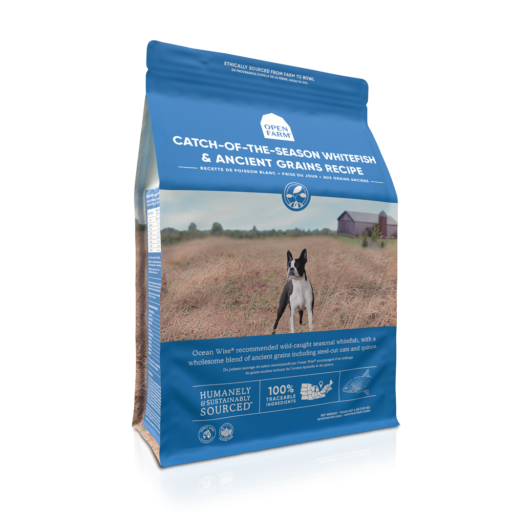 Open Farm Catch of the Season Whitefish  Ancient Grains Dry Dog Food