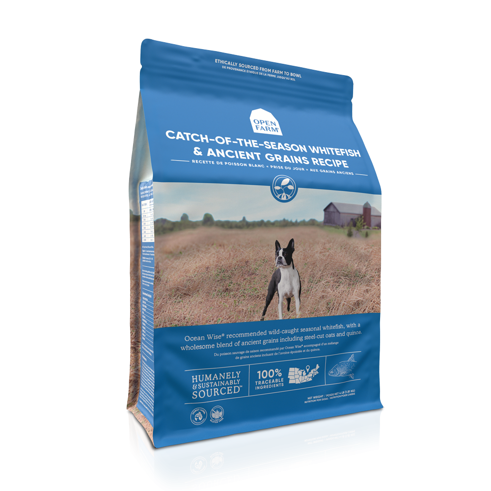 Open Farm Catch of the Season Whitefish Ancient Grains Dry Dog Food