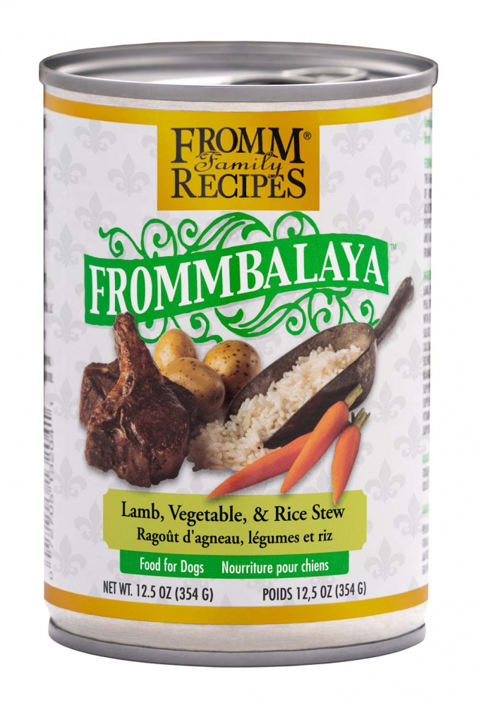 Fromm Frommbalaya Lamb, Vegetable,  Rice Stew Canned Dog Food