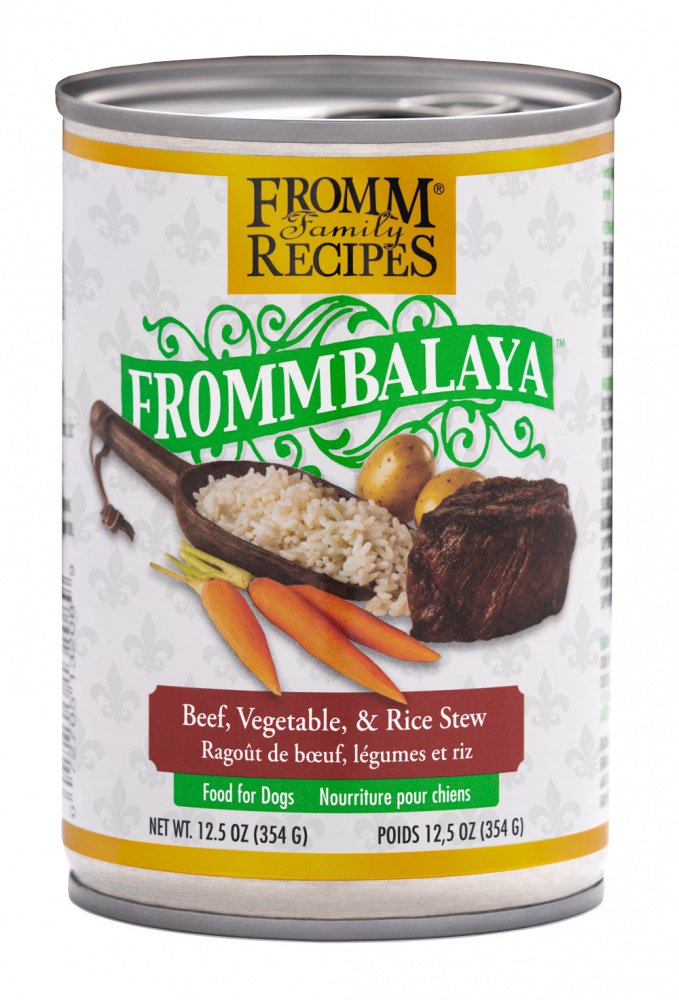 Fromm Frommbalaya Beef, Vegetable,  Rice Stew Canned Dog Food