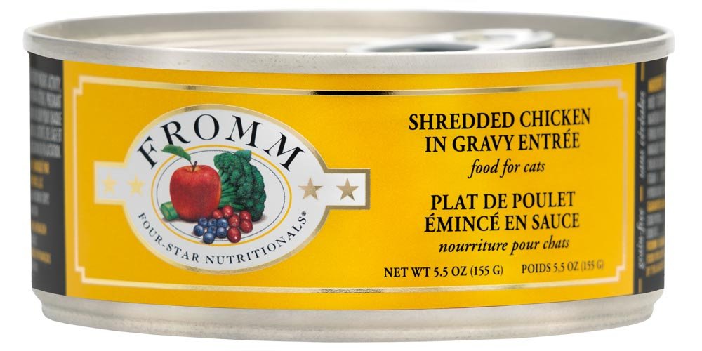 Fromm Shredded Chicken in Gravy Entree Canned Cat Food