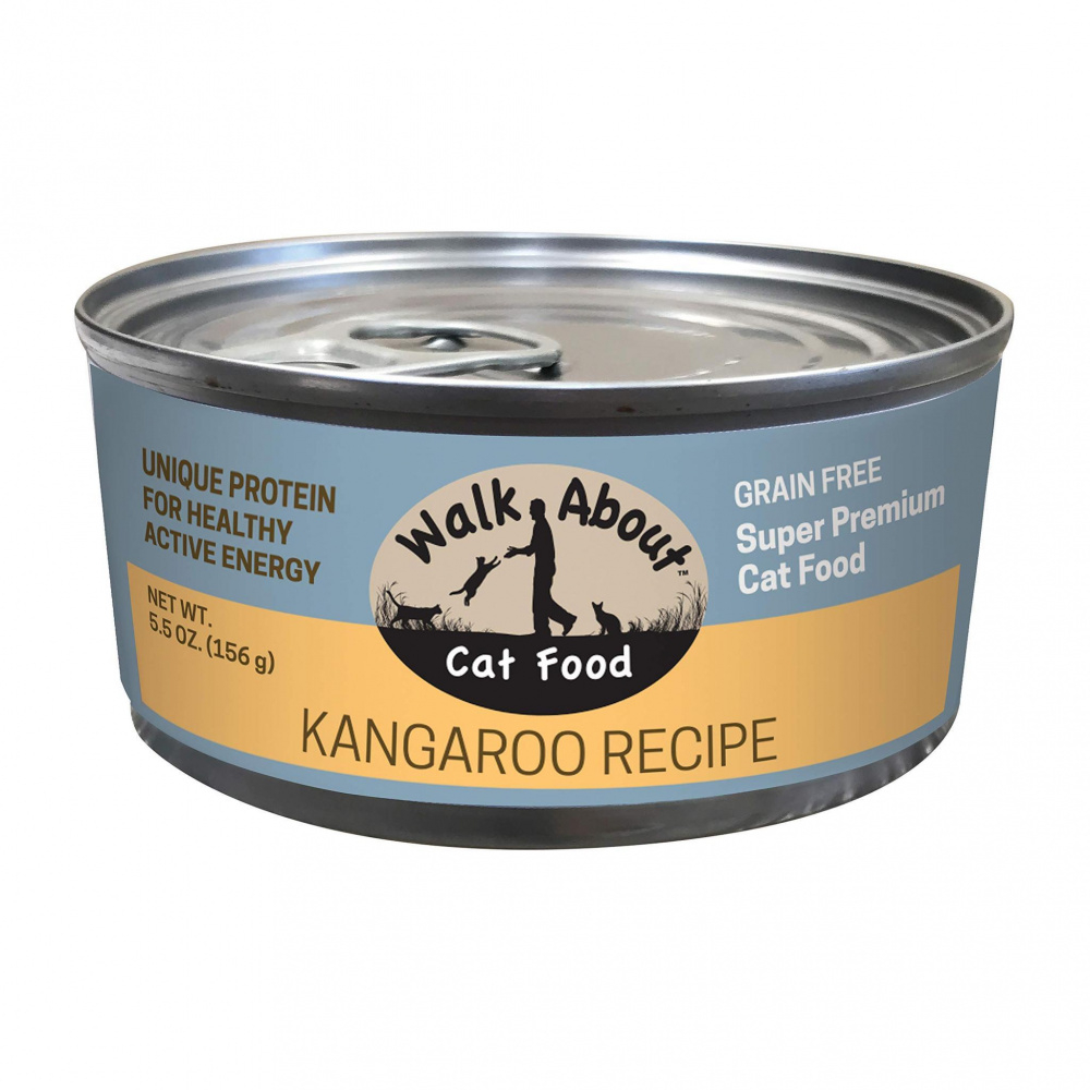Walk About Grain Free Kangaroo Recipe Canned Cat Food