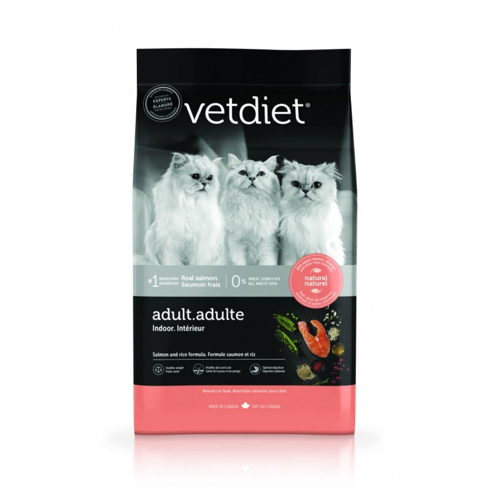 Vetdiet Salmon  Rice Formula Adult Indoor Dry Cat Food