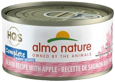 Almo Nature HQS Complete Cat Grain Free Salmon with Apple Canned Cat Food
