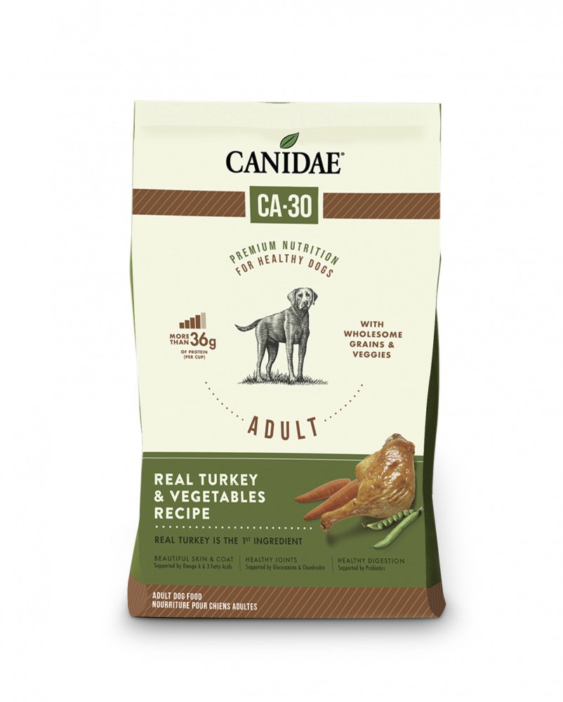 Canidae CA-30 Real Turkey, Peas  Carrots Recipe Dry Dog Food