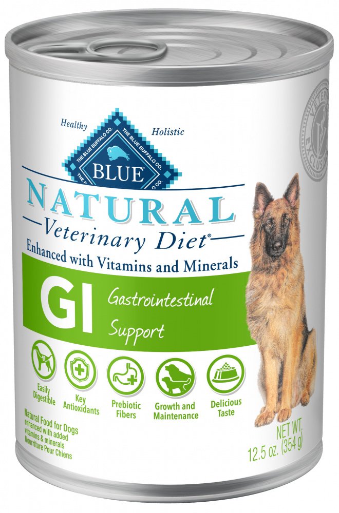 BLUE Natural Veterinary Diet GI Gastrointestinal Support Canned Dog Food