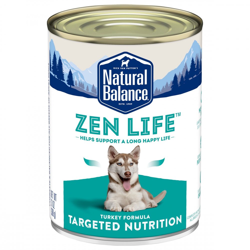 Natural Balance Zen Life Turkey Formula Wet Dog Food