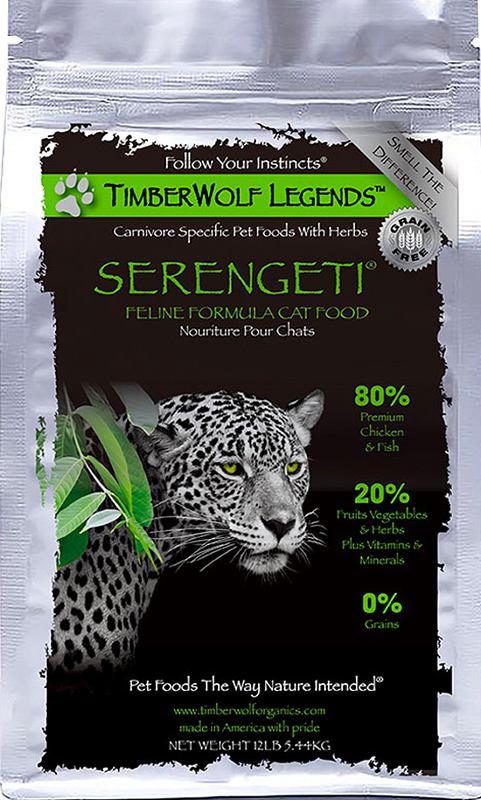 Timberwolf Serengeti Feline Formula Grain Free Chicken Dry Cat Food