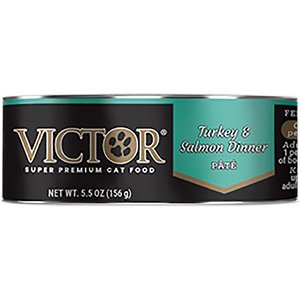 VICTOR Turkey & Salmon Dinner Paté Canned Cat Food