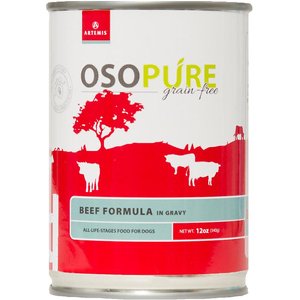 Artemis Osopure Grain-Free Beef in Gravy Canned Dog Food