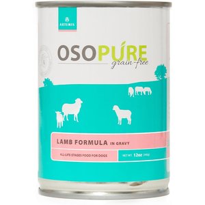 Artemis Osopure Grain-Free Lamb in Gravy Canned Dog Food