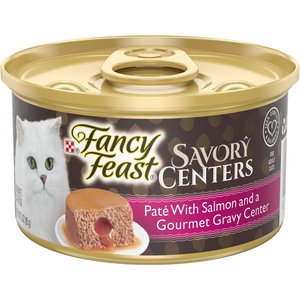 Image of Fancy Feast Savory Centers Salmon Canned Cat Food