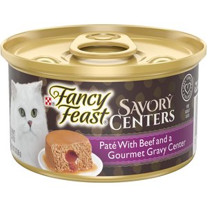 Image of Fancy Feast Savory Centers Beef Canned Cat Food
