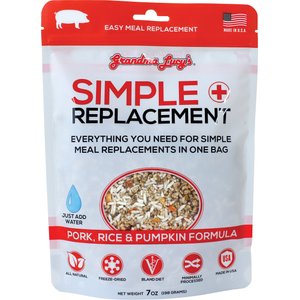 Image of Grandma Lucy's Simple Replacement Pork, Rice & Pumpkin Formula Freeze-Dried Dog Food