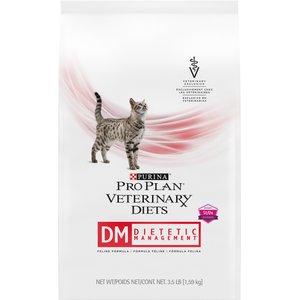 Purina Pro Plan Veterinary Diets DM Dietetic Management Dry Cat Food